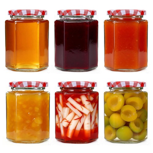 Bayseun jam jars with lids - bayseun,