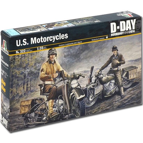 Italeri motorcycles wwii - us,