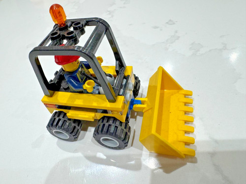 Lego city yellow - city, front