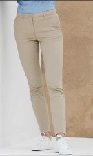 Henbury Pleated Ladies Chino -