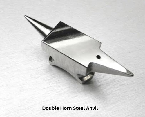 Double horn steel anvil - double,