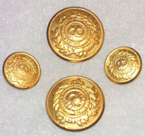Set blazer buttons - of,