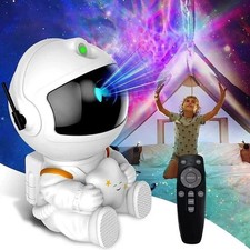 Astronaut Galaxy Projector Starry Star Sky Night Light Nebula Remote Projection