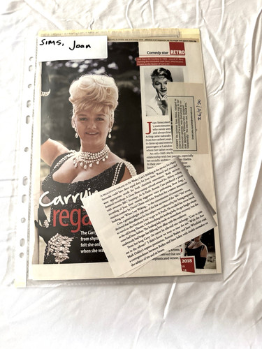 Joan sims carry films - joan,