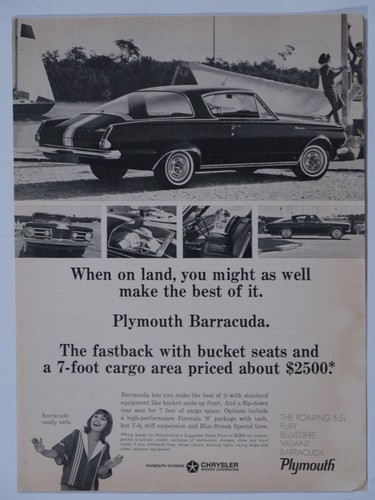 1965 plymouth barracuda - 1965,