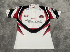 Salford City Reds Rugby League Shirt Short Sleeve Kooga Size Medium Large