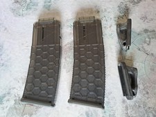 2x Black Transparent Worker 15