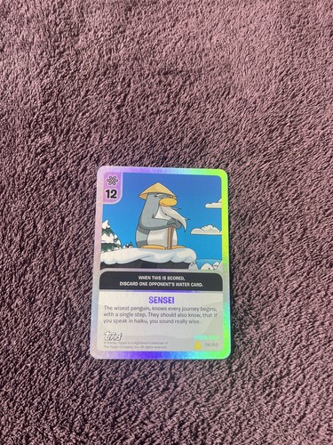 Club penguin topps card jitsu - topps,