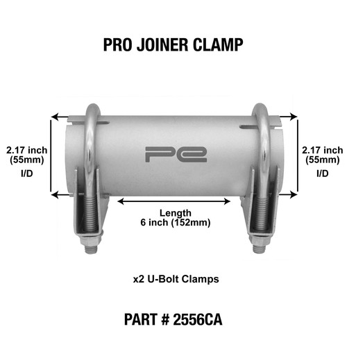 55mm clamp on exhaust - 55mm,