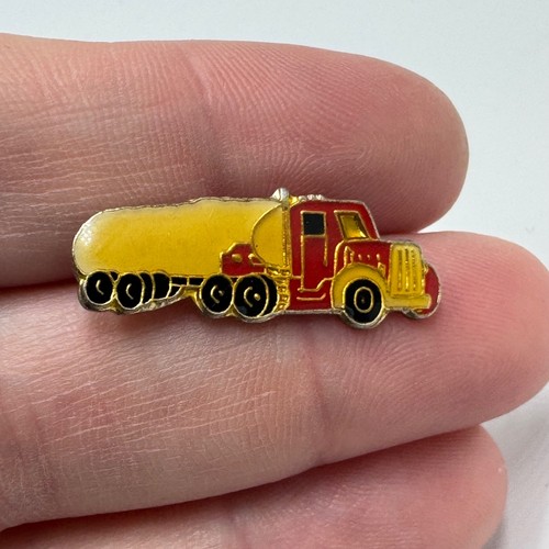 Vintage tanker truck lapel - vintage, pin