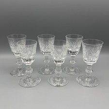 6 Edinburgh Crystal 10.5cm