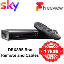 Sky + HD Box 2TB WiFi (Remote Control & Cables) Slimline Plus DRX895 Freeview