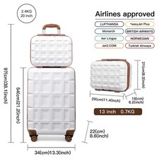 Hard Shell 4 Wheels Suitcase