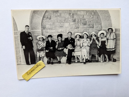 Old photo men women - photo,