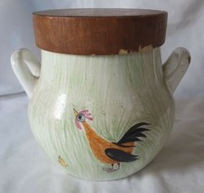 Charming Italian ceramic jar