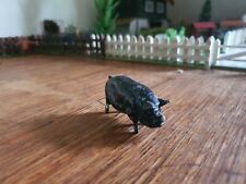 Britains Farm Black Pig No 514 Rare Toy Miniature Figurine Vintage Lead