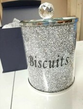 New Mirror Crushed Biscuit Jar