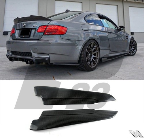 Carbon rear bumper spats - rear,