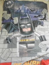 Lego Batman Super Heroes Single Bed Set Duvet Cover & Pillowcase