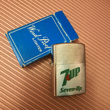 Vintage zippo lighter 7up - zippo, lighter,