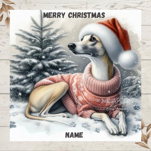 Beautiful personalised whippet - beautiful,