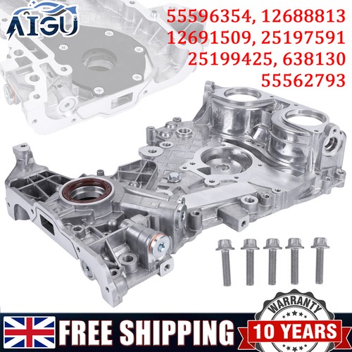 Timing gear housing oil - gear, pump