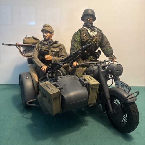 Wwii german motorcycle side - motorcycle, &