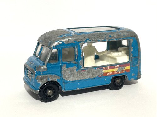 Vintage blue matchbox - matchbox,