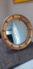 VINTAGE ROUND CONVEX MIRROR