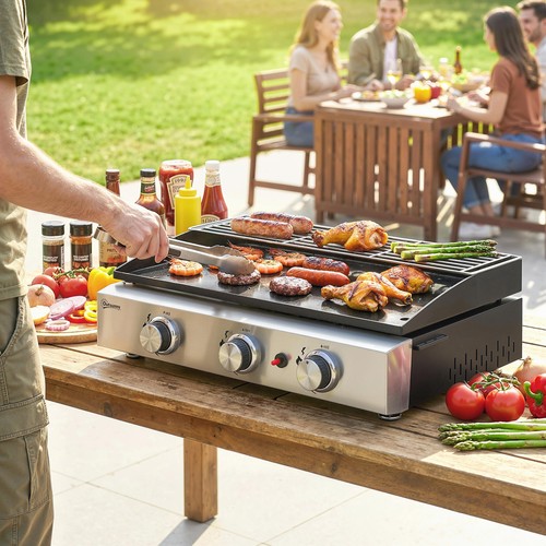 Burner grill griddle - 3,
