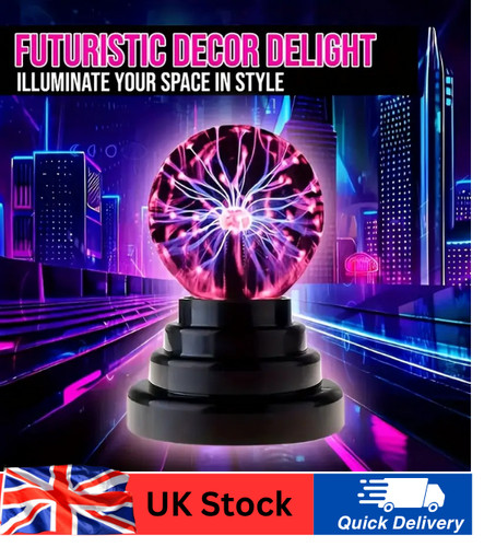 Magic plasma ball - ball, lamp