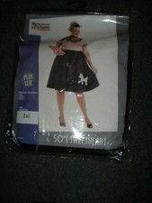 1950s Sweetheart Poodle Dress