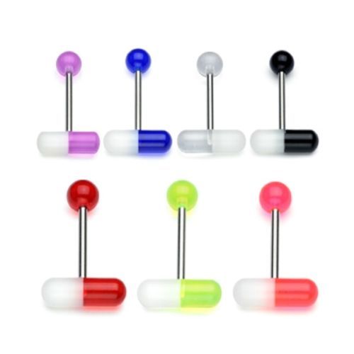 Set pill tongue bars - set, x