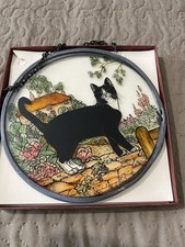 Decorative Hand Painted Stained Glass Window Sun Catcher/Roundel