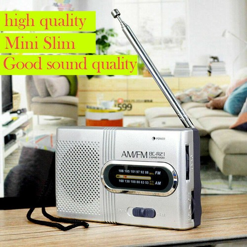 Portable radio built - portable, am