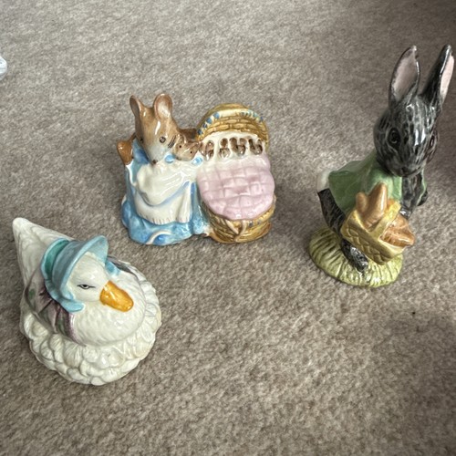 Beatrix potter figures - potter, x3-