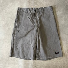 Dickies Shorts Mens 34" Classic Loose Fit Workwear Bottoms, Grey