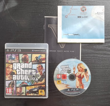 Grand Theft Auto V (GTA 5) PlayStation 3 (PS3) Video Game with Manual & Map