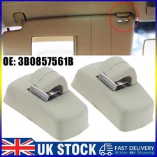 2X SUN VISOR BRACKET CLIP FOR