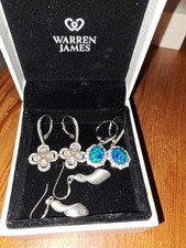 Three Pairs Of Silver 925