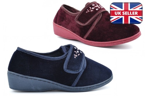 Womens wide fit slippers - wide,