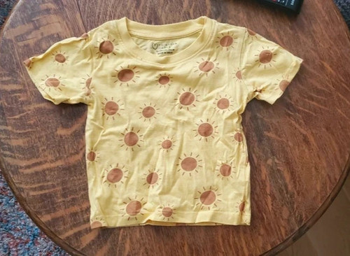 Primark baby shirt yellow - baby, suns