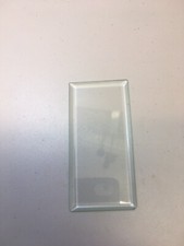 Vintage Carriage Clock glass