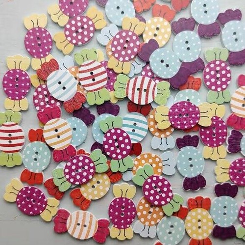 Wooden candy sweet - 10,