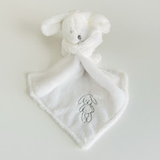 Izziwotnot White Bunny Rabbit Plush Comforter Blankie Soother Doudou Baby Toy ?