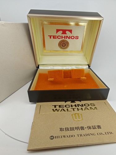 Technos vintage watch box - technos,