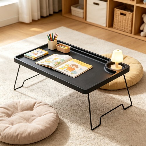 Bed tray with - tray, folding