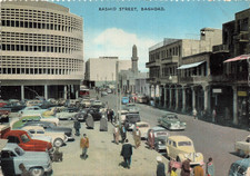 Baghdad Iraq-Rashid Street~1950s POSTCARD