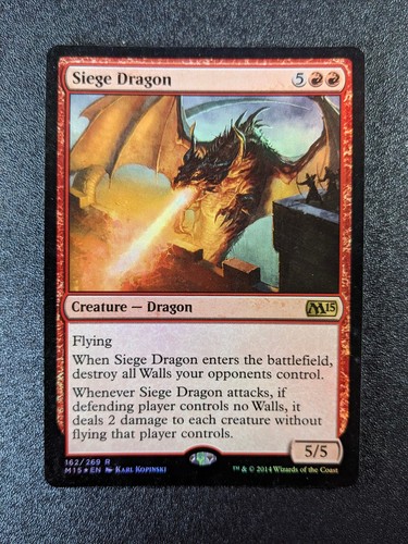 Siege dragon magic the - dragon-, magic: