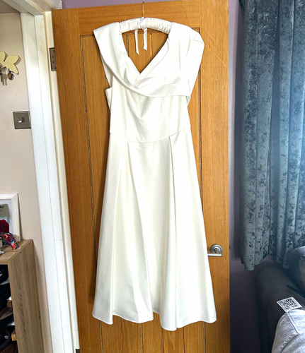 Monsoon bridal ivory satin - monsoon,